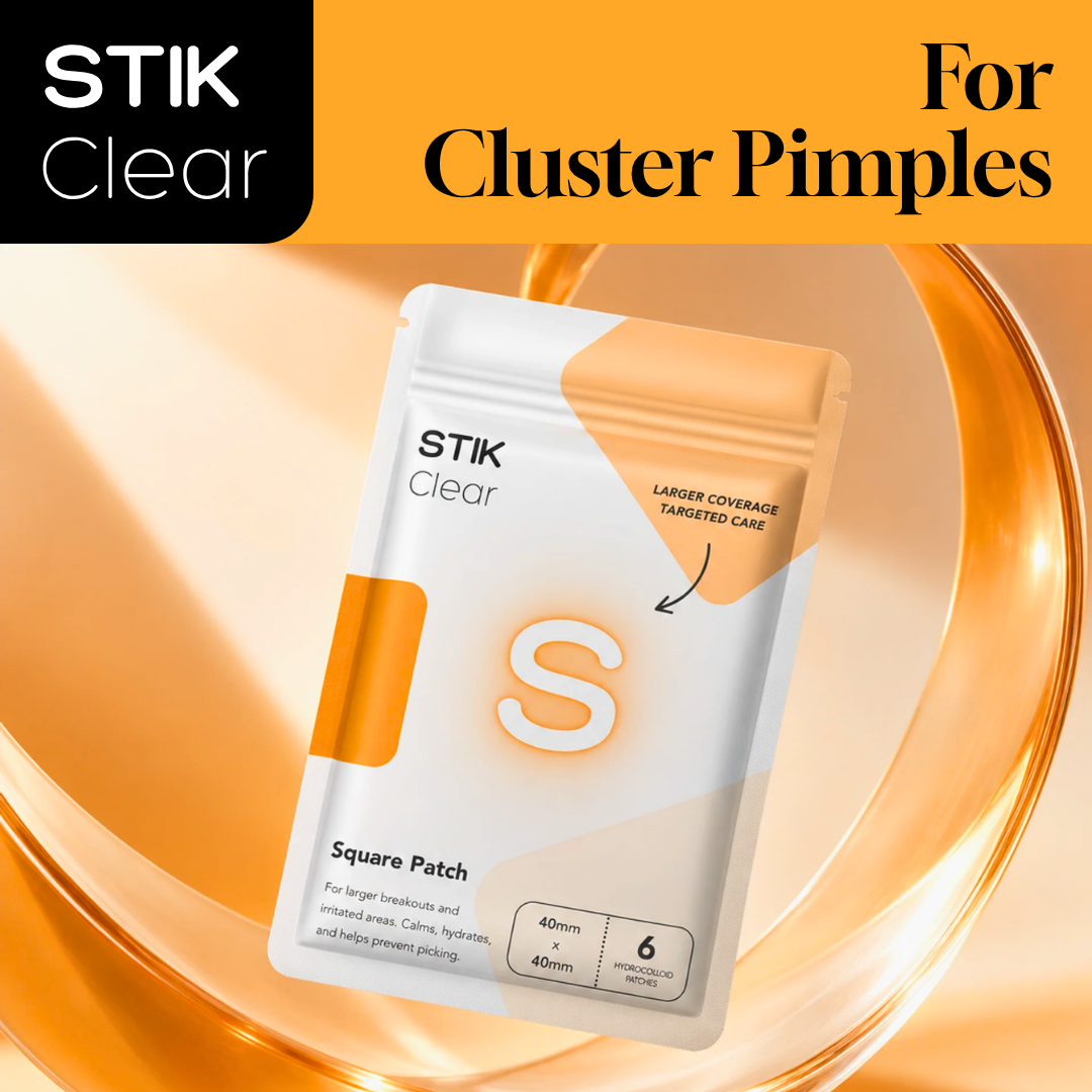 STIK Square Patch: For cluster pimples